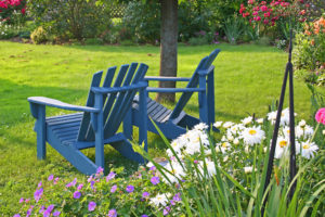 painted wooden chairs