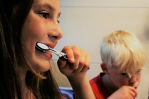 Brushing teeth save on water bills