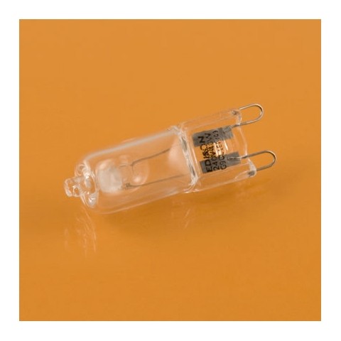 Light Bulbs on Edison 40w 240v Halogen G9 Capsule Bulb   Clear   G9 Fit   Hsdonline