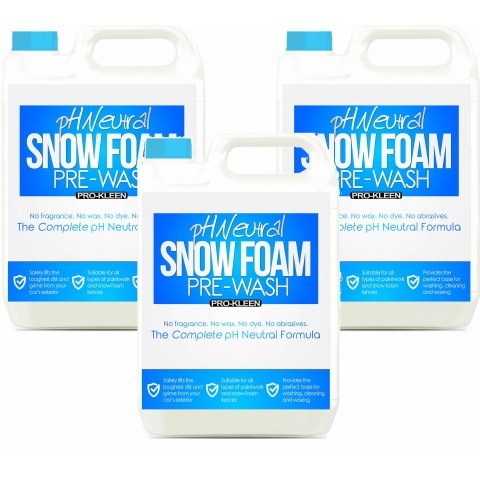 5L Pro-Kleen pH Neutral Coloured Snow Foam - Pro-Kleen