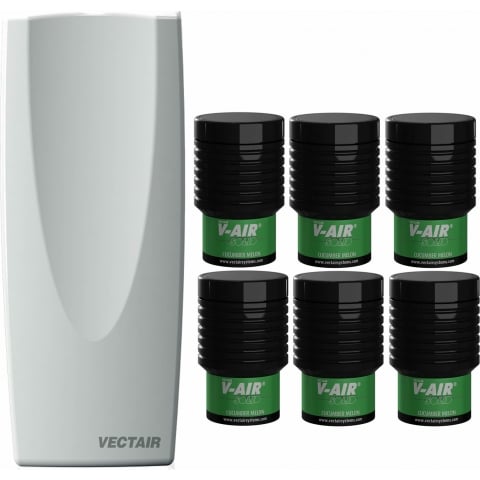 v-air air freshener solid Freshener Online Solid V Air Starter Pack Air HSD   Non White Dispenser MVP Aerosol