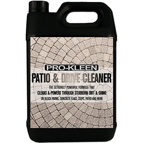 Pro-Kleen 5L Driveway cleaner Blue UN bottle vented cap MUST BE HEAT SEALED