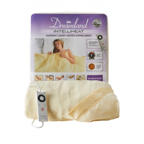 Dreamland Intelliheat Single Size Harmony Heated Overblanket Hsd