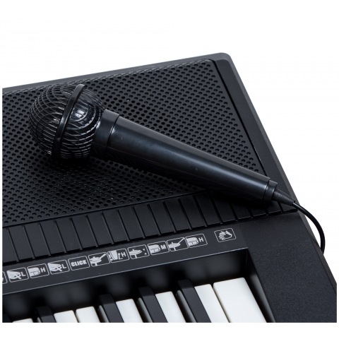 MYLEK 61 Key Electric Keyboard Piano with Stand Headphones Microphone