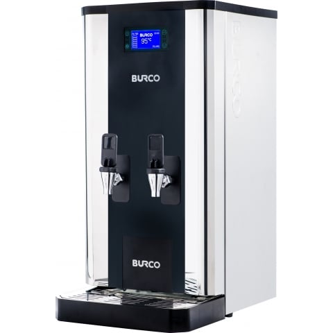 Burco 20l Twin Tap Countertop Autofill Water Boiler With Built In