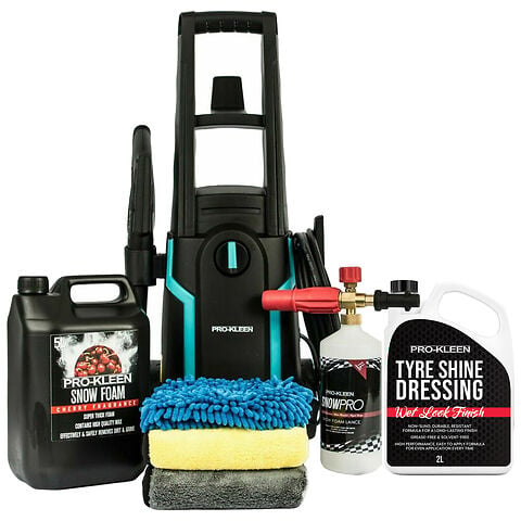 Pressure Washer, 5L Cherry Snow Foam, Tyre Dressing, Karcher Lance, 2 Cloths & Mitt.jpg