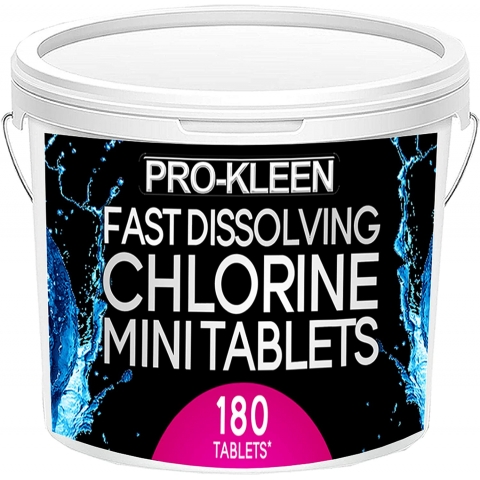 Pro-Kleen Mini Chlorine Fast Dissolving Tablets for Spas and Small Pools